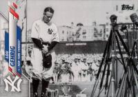 2020 Topps Update #U122 Lou Gehrig Ssp Baseball Card