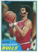 1981 Topps #7 Artis Gilmore Basketball Card