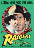 1981 Topps Raiders Of The Lost Ark Non-Sports Card Set - VCP Price
