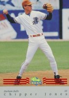 1992 Classic Best Red Bonus #BC7 Chipper Jones Baseball Card