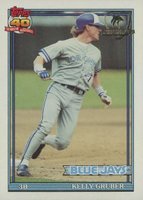 1991 Topps Desert Shield #370 Kelly Gruber Baseball Card