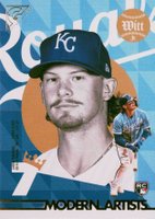 2022 Topps Gallery Modern Artists #MA20 Bobby Witt Jr. Baseball Card