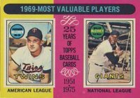 1975 Topps #207 1969 MVP's Baseball Card