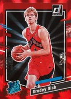 2023 Panini Donruss #247 Gradey Dick Holo Red Laser Basketball Card