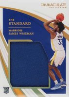 2020 Panini Immaculate Collection the Standard Memorabilia #STJWS James Wiseman Basketball Card