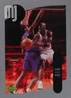 1998 Upper Deck International MJ Stickers #129 Michael Jordan Basketball Card