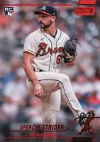 2022 Topps Stadium Club #296 Spencer Strider Red Foil Baseball Card
