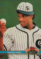 1991 Stadium Club #6 Sammy Sosa Baseball Card