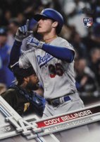 2017 Topps Update #US50 Cody Bellinger Pointing Up Baseball Card
