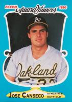 1990 Fleer Award Winners #6 Jose Canseco Baseball Card