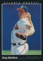 1993 Pinnacle #517 Greg Maddux Baseball Card