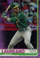 2019 Topps Chrome #178 Ramon Laureano Pink Refractor Baseball Card