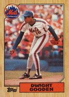 1987 Topps #130 Dwight Gooden Baseball Card