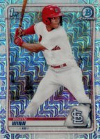 2020 Bowman Draft #BD59 Masyn Winn Chrome-Asia Refractor Baseball Card