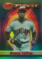 1994 Finest #218 Kenny Lofton Refractor Baseball Card