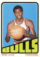 1972 Topps #148 Bob Love Basketball Card