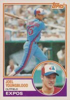 1983 Topps #265 Joel Youngblood Baseball Card