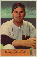 1954 Bowman #104 Frank Shea Baseball Card
