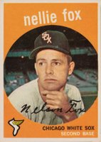 1959 Topps #30 Nellie Fox Baseball Card