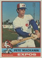 1976 Topps #287 Pete Mackanin Baseball Card