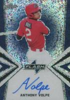 2019 Leaf Flash Autographs #BAAV2 Anthony Volpe Blue Baseball Card