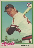 1978 O-Pee-Chee #28 Joe Rudi Baseball Card