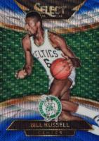 2014 Panini Select #248 Bill Russell Blue/Silver Prizm Basketball Card