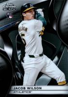 2025 Topps Chrome Black #62 Jacob Wilson Baseball Card