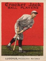 1915 Cracker Jack #45 Fred Luderus Baseball Card