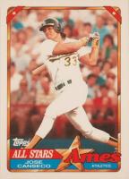 1990 Ames All-Stars #29 Jose Canseco Baseball Card