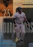 2001 SPx Foundations #F7 Barry Bonds Baseball Card
