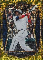 2021 Panini Select #172 Nelson Cruz Gold Disco Baseball Card