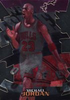 1997 Stadium Club Triumvirate #T9B Michael Jordan Basketball Card