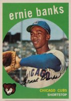1959 Topps #350 Ernie Banks Baseball Card