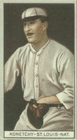 1912 Brown Backgrounds Broadleaf #93 Ed Konetchy Baseball Card