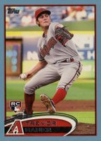 2012 Topps Update #US213 Trevor Bauer Wal-Mart Blue Border Baseball Card