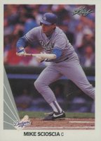 1990 Leaf #49 Mike Scioscia Baseball Card
