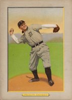 1911 Turkey Reds #30 George Mullin Checklist Back Baseball Card