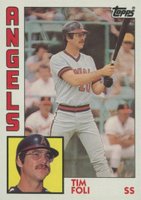 1984 Topps #342 Tim Foli Baseball Card