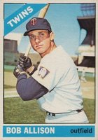 1966 Topps #345 Bob Allison Baseball Card