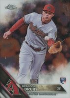 2016 Topps Chrome #19 Brandon Drury Baseball Card