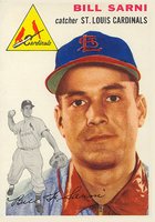 1954 Topps #194 Bill Sarni Baseball Card
