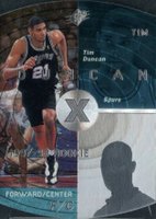 1997 SPx #37 Tim Duncan Basketball Card
