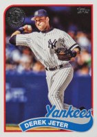 2024 Topps 1989 Topps Baseball #89B2-7 Derek Jeter Series 2 Baseball Card