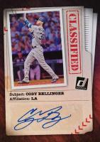2020 Panini Donruss Classified Signatures #CLSCB Cody Bellinger Baseball Card