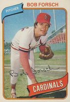 1980 Topps #535 Bob Forsch Baseball Card