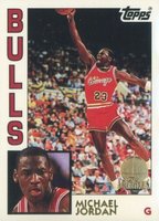 1992 Topps Archives #52 Michael Jordan Gold Basketball Card