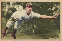 1952 Berk Ross # Pee Wee Reese Baseball Card