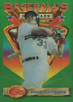 1993 Finest #99 Jose Canseco Refractor Baseball Card
