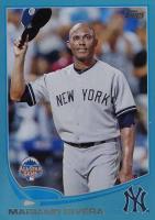 2013 Topps Update #US313 Mariano Rivera Tipping Cap-Wal-Mart Blue Border Baseball Card
